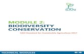 MODULE 2: BIODIVERSITY CONSERVATIONra-training-library.s3.amazonaws.com/Technical Module P2.pdf · ecosystems (C-3.9). • Waste management does not affect the ecosystems (C-3.37