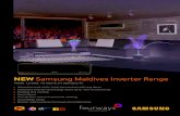 NEW Inverter Light - Alliance Air...NEW Samsung Maldives Inverter range SPECIFICATIONS Distributed & supported nationwide by Fourways Airconditioning: With electricity prices ever