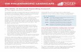 THE PHILANTHROPIC LANDSCAPE · 2019-10-31 · The Philanthropic Landscape: The State of General Operating Support 3 GENERAL OPERATING SUPPORT (2008-2010) FOUNDATION NAME TYPE¹ STATE