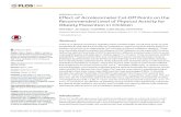 Effect of Accelerometer Cut-Off Points on the Recommended ...€¦ · RESEARCH ARTICLE Effect of Accelerometer Cut-Off Points on the Recommended Level of Physical Activity for Obesity