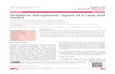 Case Report Open Access Unilateral rhinophyma: …...Unilateral rhinophyma: report of a case and review Scott Walter1, Steven Krueger2, Jonathan Ho 1, Kavitha K. Reddy 1Department
