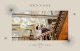 CONGRATULATIONS ON YOUR ENGAGEMENT › menu › corinthian-wedding-brochure.pdf · CONGRATULATIONS ON YOUR ENGAGEMENT Welcome to The Corinthian Club, a multi-award winning wedding