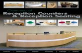 Overview of Reception Counters & Reception Seating › wp-content › uploads › ... · Reception Counters & Reception Seating Overview of Fulcrum Professional ProLight Encounter