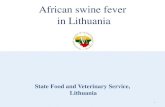 African swine fever in Lithuania - Home: OIE · African swine fever in Lithuania . Increased surveillance area (from 6/2013 after official confirmation of ASF in June in Belarus)