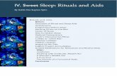 IV. Sweet Sleep: Rituals and Aids - Congregation B'nai ... · presence; and an expression of faith in God’s oneness. Upon awaking, we are given words to evoke gratitude and to remind