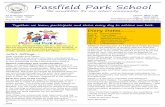 Passfield Park School · 2019-10-16 · August 14, 2015 SPEECH PATHOLOGY AT PASSFIELD PARK SCHOOL I’ve had the pleasure of working with the staff and students here at Passfield