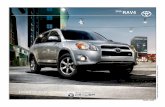 RAV42010 RAV4 Model Overview Limited interior shown in Ash with available Premium Package and touch-screen DVD navigation system [12] Limited V6 shown in Classic Silver Metallic Sport