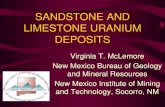 SANDSTONE AND LIMESTONE URANIUM DEPOSITS /mclemore/teaching... · April 4—sandstone/limestone uranium deposits April 8—NMGS spring Meeting Students free only if you preregister