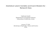 Statistical Latent Variable and Event Models for Network Datacseweb.ucsd.edu/~slovett/workshops/big-graphs-2016/talks/smyth.pdf · Dyadic data analysis with amen P. D. Hoff, available