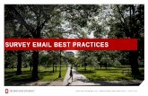 SURVEY EMAIL BEST PRACTICES - cpb-us-w2.wpmucdn.com€¦ · QUALTRICS SHOW AND TELL: SURVEY EMAIL BEST PRACTICES | MARCH 2019. Deliverability is the ability to get your emails delivered