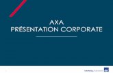 AXA PRÉSENTATION CORPORATE · 2015-09-16 · 18,3 % de part de marché (T3 2014) 53 % des revenus d’AXA Belgium, dont : 51 % retail 49 % corporate 1,3 million de véhicules assurés