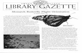 Sweet Briar Collegeold.library.sbc.edu/friends/gaz/libgaz3.pdf · Monarch Butterfly Flight Orientation by Julissa Yabar Through years of observation, scientists have tound that monarch