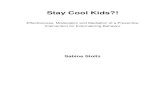 Stay Cool Kids?! - Universiteit Utrecht · Cover design Studio Appeltje S Illustrations Alles Kidzzz ... Effectiviteit, Moderatie en Mediatie van een Preventieve ... Stay Cool Kids
