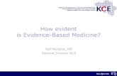 How evident is Evidence-Based Medicine? - Wild Apricot...uitvoeren en rapporten maken om de beleidsmakers te adviseren ... Study design 7. Calculation of costs 8. Valuation of outcomes