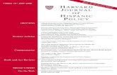 THA HARVARD - HKS Journal of Hispanic Policyhjhp.hkspublications.org › wp-content › uploads › sites › 15 › ... · 2017-09-26 · A special thanks to the following former