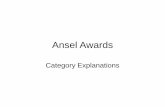 Ansel Awards - NPHS Photography · Ansel Awards Category Explanations. Portrait. Figurative Bernie Gru. Still Life. Motion Hannah Huvard. ... Gavin Idol Sarah Whitwell. Difficult