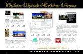 Exclusive Property Marketing Designs · 2019-05-01 · Exclusive Property Marketing Designs Log into then click on Property Brochures or call 1-866-895-1377 for members of the InstItute