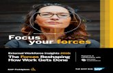 Focus your forces - SAP Fieldglass › sites › default › files › 2019-04 › ... · 2019-04-03 · Online marketplaces and talent portals are increasingly important ways to