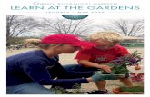 LEARN AT THE GARDENSolbrich.org › education › documents › OlbrichEducation... · WELCOME In this semester’s catalog, you will find an incredible variety of learning opportunities
