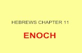 ENOCH - Barbados Underground › 2019 › 10 › ...a man to fear God, and walk with Him. Not only was Enoch informed of the flood, but Jude 14-15 reveals that he was apprized of the