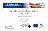 Mobile and Cloud Computing Laboratorykodu.ut.ee › ~srirama › talks › MobileandCloudComputing... · 2015-02-24 · Enterprise applications on the cloud •Enterprise applications