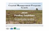 Illinois Department of Natural Resources Coastal ...€¦ · 2019 Notice of Funding Opportunity . Funding Opportunity: Illinois Department of Natural Resources -- Coastal Management