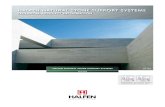 HALFEN NATURAL STONE SUPPORT SYSTEMS · 2014-01-29 · HALFEN Natural stone support systems can also be installed in seismic active regions. F F Comprehensive consultancy service