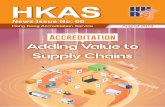 Accreditation Adding Value to Supply Chains · assure product quality and traceability, testing, inspection and certification are playing critical supportive roles along the supply