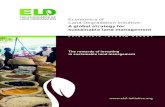 THE ECONOMICS OF LAND DEGRADATION Economics of Land ... · Total Economic Value The full economic value allocated by society as a whole. This includes use value (TEV): (direct and