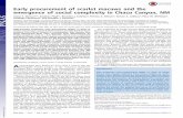 Early procurement of scarlet macaws and the emergence of … › content › pnas › 112 › 27 › 8238.full.pdf · Early procurement of scarlet macaws and the emergence of social