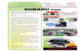October 2012 Technical Newsletter SUBARU Cam · 2020-02-26 · October 2012 Technical Newsletter SUBARU Cam This months super special ! Enjoy our perfect NZ$ exchange rate!! m +t