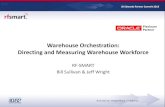 Warehouse Orchestration: Directing and Measuring Warehouse ... · WMS 101 WMS Setup WMS Execution WMS Rules • Zones • Units of Measure • FIFO/FEFO • 1 phase/2 phase • Slotting
