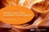 Thomson Reuters 2015 Top 100 Global Innovatorsstatic.latribune.fr › 521753 › classement-entreprises-innovantes.pdf · The Thomson Reuters 2015 Top 100 Global Innovators list starts