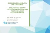 Chronic Musculoskeletal Pain Syndromes: CHRONIC MUSCULOSKELETAL PAIN SYNDROMES: OCCUPATIONAL THERAPY