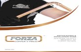 ANOTHER QUALITY PRODUCT BY COPPER V PRESS FORZA GLOBAL · contact forza global for open systems (inhibitors) 1600 ≥-25 spring water contact forza global (possible with drinking