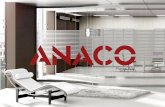 4 5 - Anaco · e nel design: vetro o legno, i moduli si contraddistinguono per la pulizia delle forme e per il loro rigore, donando agli ambienti stile ed eleganza anche nelle partizioni.