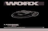 Owner’s Manual of Lawn Mowing Robot EN - WORX · Owner’s Manual of Lawn Mowing Robot EN 3 b) Inspect the robotic lawnmower each week and replace worn or damaged parts for safety.