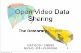 Open Video Data Sharing - DatabraryOpen Video Data Sharing The Databrary Project NSF BCS-1238599 NICHD U01-HD-076595 Wednesday, March 18, 15