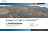 NOAA NERR Sites...Technical Data Report – NOAA NERR Sites LiDAR Project Digital Imagery Precision Hawk acquired aerial imagery over the Grand Bay site on May 9 th th10 , and 11 th,