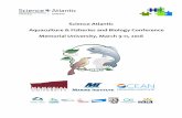 Science Atlantic Aquaculture & Fisheries and … › biology › events › scienceatlantic2018 › ...Aquaculture & Fisheries and Biology Conference Memorial University, March 9-11,