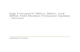 DigiTransport®WR11,WR21,and WR31TelitModemFirmwareUpdate -Verizon · 2020-04-14 · Digi Transport® WR11, WR21, and WR31 Telit Modem Firmware Update - Verizon Author: Digi International