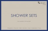 SHOWER COLUMNS - fcmlindia.com · SHOWER PANEL Description Tube Shower Column Kit With Hand Shower Description Et Shower Kit Thermostatic Shower Column With Head Shower,2 Adjustable