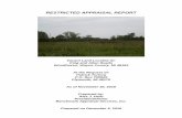 RESTRICTED APPRAISAL REPORT - LoopNet...RESTRICTED APPRAISAL REPORT Vacant Land Located At: King and Allen Roads Woodhaven, Wayne County, MI 48183 At the Request of: Patrick Tortora