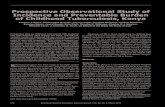 Prospective Observational Study of Incidence and ... · Prospective data on childhood tuberculosis (TB) incidence and case detection rates (CDRs) are scant, and the pre-ventable burden