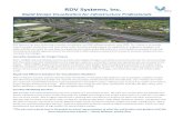RDV Systems, Inc....RDV Systems, Inc. Rapid Design Visualization for Infrastructure Professionals RDV Systems has been delivering innovative visualization and IM software products