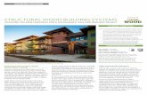 Think Wood Continuing Education on Structural Wood Building …€¦ · Whether designing for light frame or mass timber structural systems, project teams that opt for wood can benefit