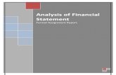 Analysis of Financial Statement - Case Study Helpcasestudyhelp.com/myassignmentsamples/Analysis_of... · Profitability Ratios The purpose of these ratios is to measure the profitability