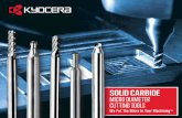 MICRO DIAMETER CUTTING TOOLS - Productivity Inc Micr… · With over 80% of the 4 Million tools built each month smaller than 0.020” in diameter, Kyocera Micro Tools offers the