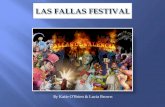 LAS FALLAS FESTIVAL - Loreto College Swords · Las Fallas is a festival which is celebrated in Valencia, Spain each year from 15 thto the 19 of March. It is held in commemoration