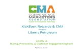 Presents Liberty Petroleum · Presents Liberty Petroleum Loyalty & Buying, Promotions, & Customer Engagement System . April 22, 2015 . ... • Continual engagement at the Point-of-Sale